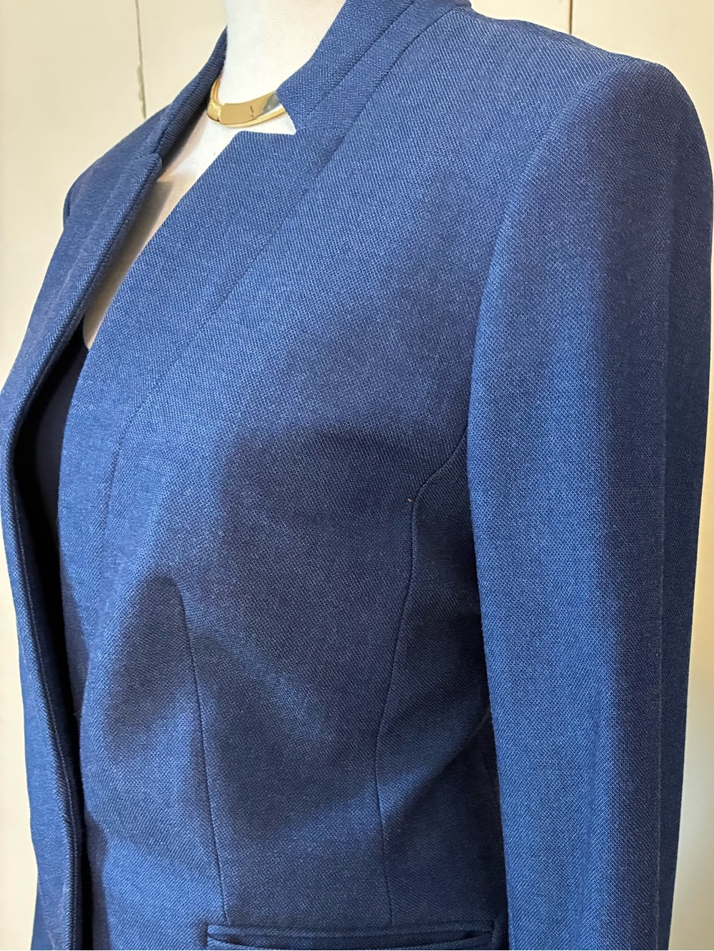 Talbots Modern Collar Blazer - Picture 7 of 13